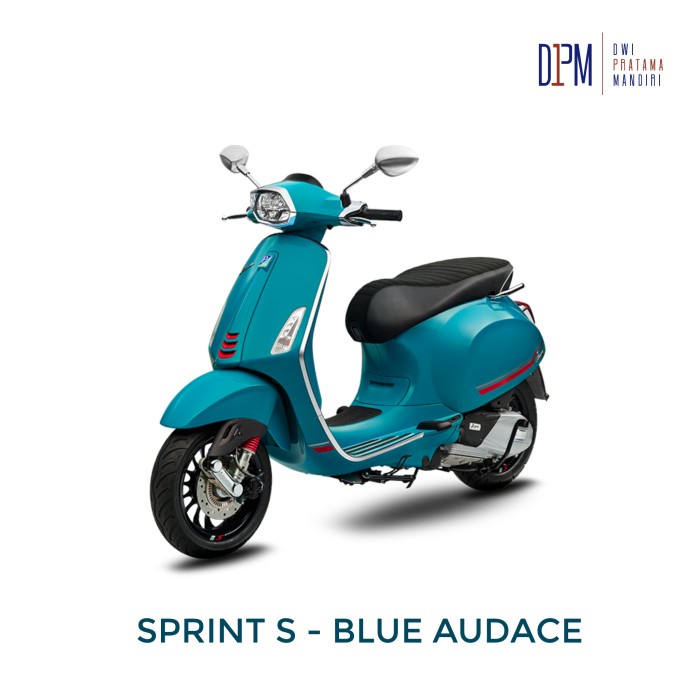 Vespa Sprint S 150 I-Get - Blue Audace