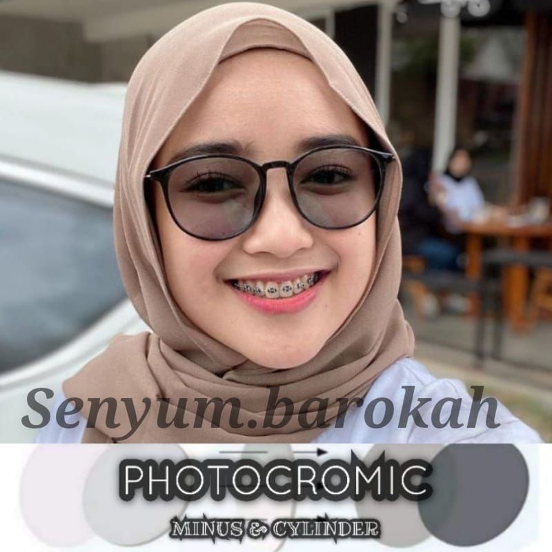 KACAMATA PHOTOCROMIC GRATIS MINUS CYLINDER 8148
