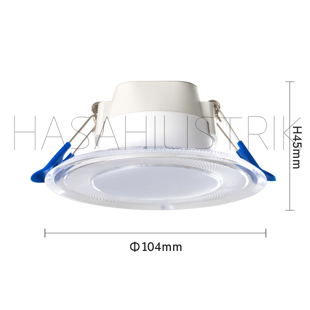 LAMPU DOWNLIGHT LED 3 WARNA 6WATT/ KUNING+ BIRU+ UNGU /PANEL LED/LAMPU PLAFON