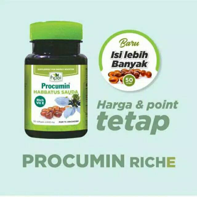 Procumin Habbatussauda Riche Hpai Indonesia