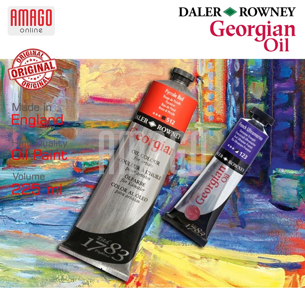 DALER-ROWNEY GEORGIAN OIL 225 ml - PRIMARY YELLOW - 111225627