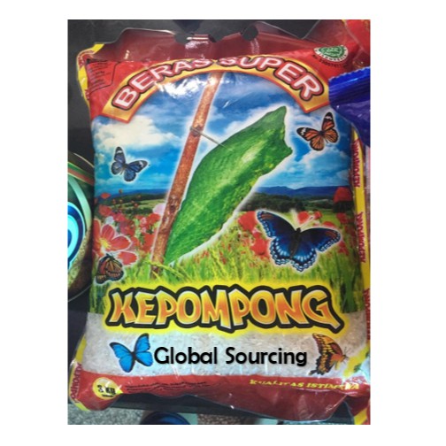 BERAS KEPOMPONG 3KG - BERAS 3KG