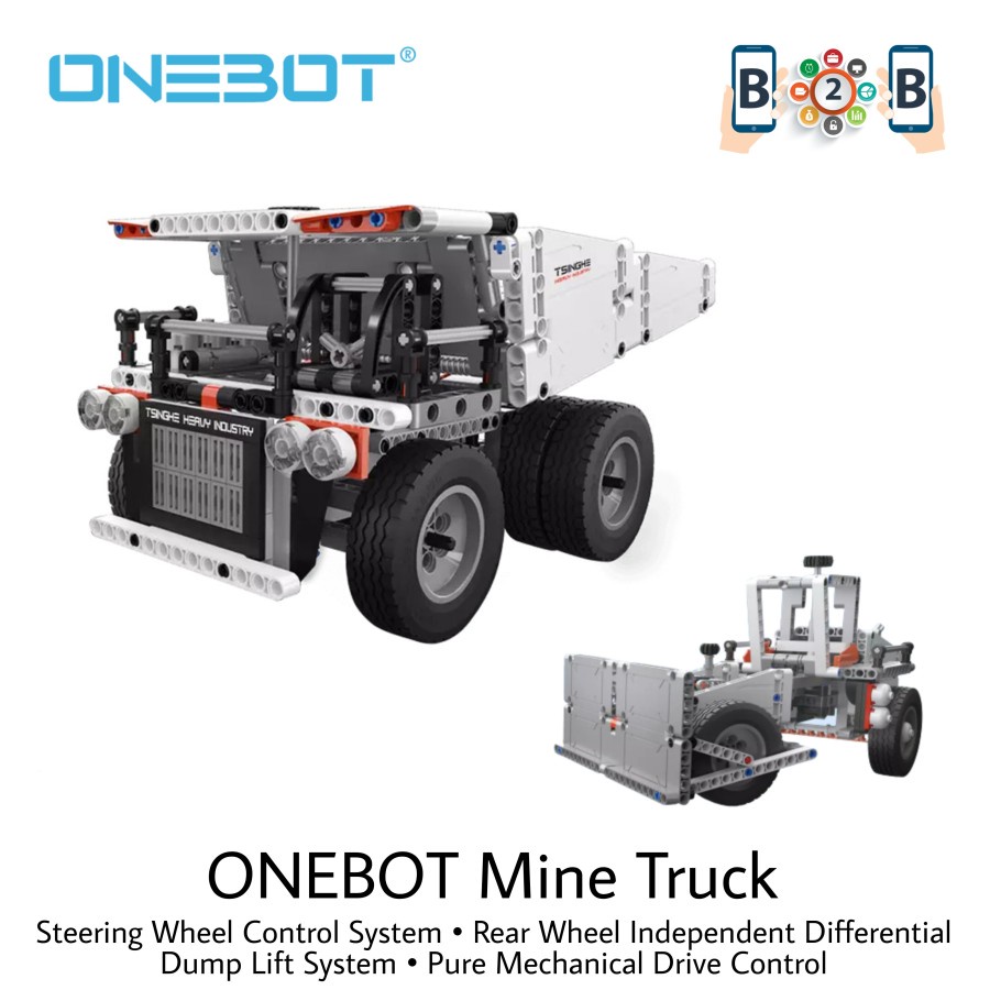 ONEBOT Mine Truck Building Block