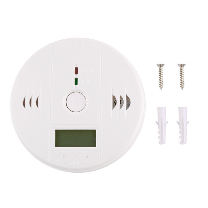 Alarm Alat Deteksi Kebakaran / Carbon Monoxide Smoke Alarm Detector