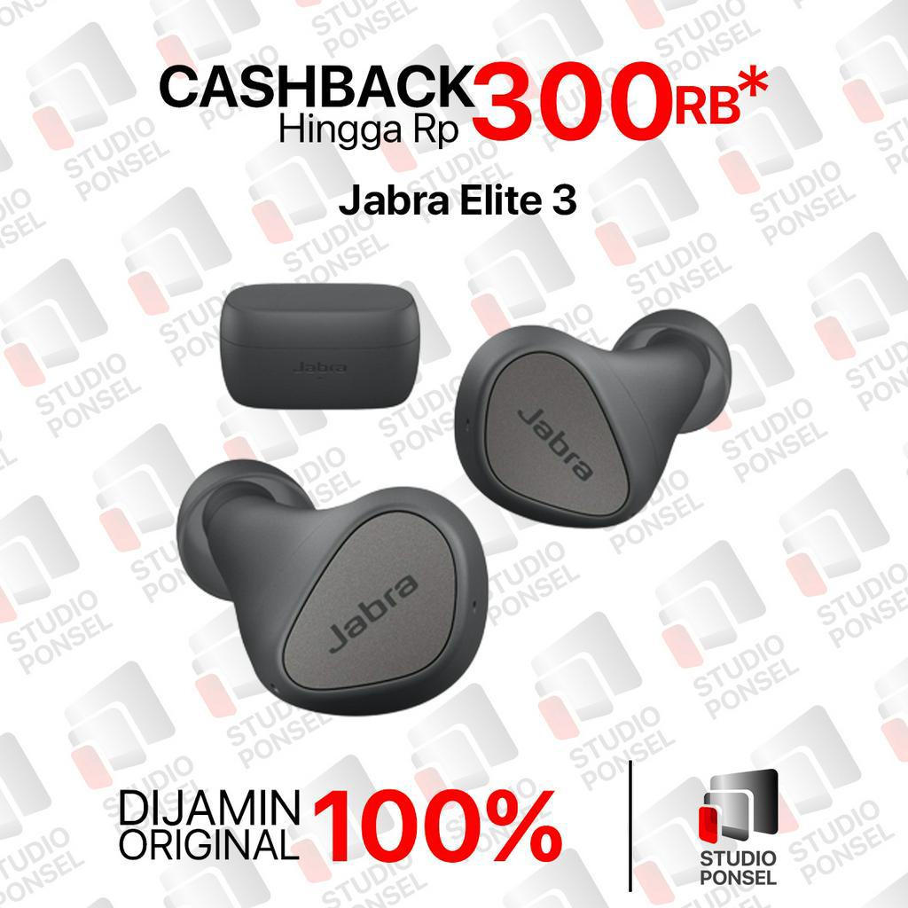 Jabra Elite 3 Powerful Bass Noise Isolation True Wireless Earbuds