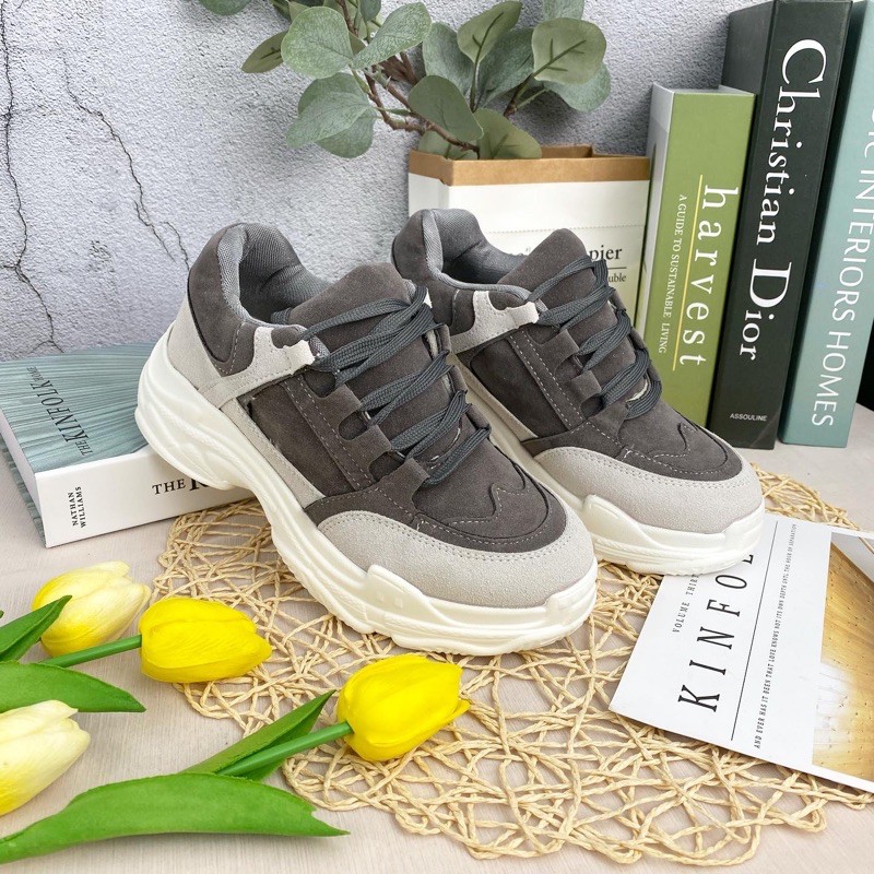 sneakers 6018 sepatu wanita import