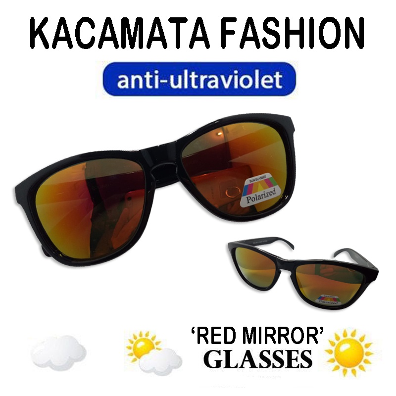 New! Kacamata Polarized Polarised Unisex Pria Wanita / Kaca mata Hitam Gaya Kacamata Fashion Korea