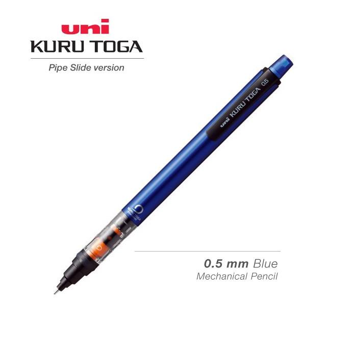 

UNI Kuru Toga Pipe Slide Mechanical Pencil 0.5 mm Blue
