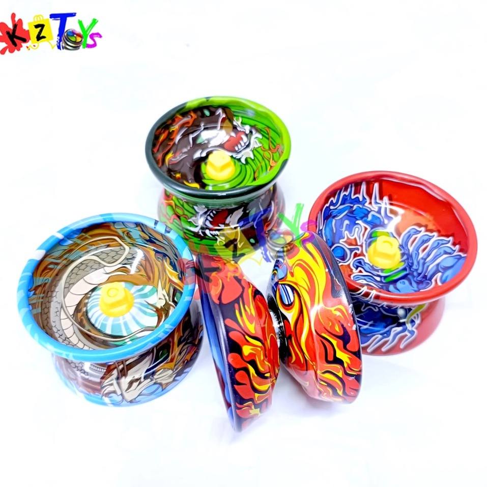 MAINAN YOYO METAL NAGA YO YO BESI DRAGON