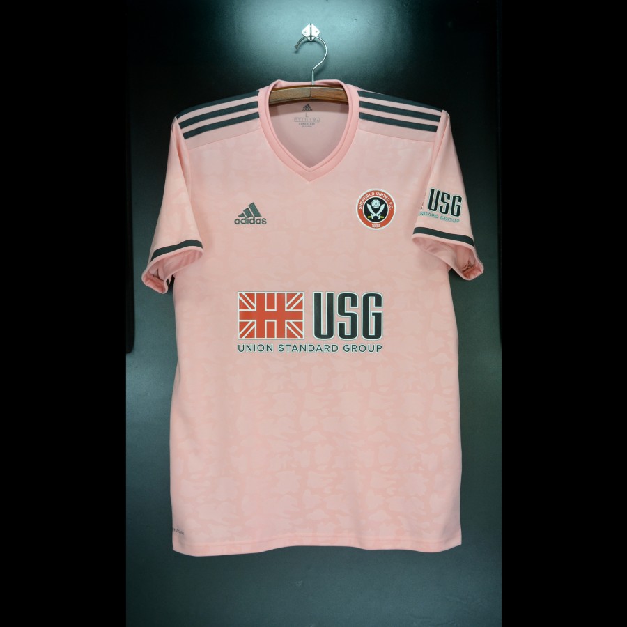 Sheffield United 2020-21 Away. LaRGE. USED. Original Jersey. Fi2842