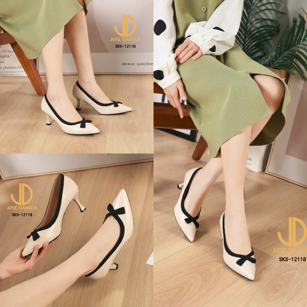 JOSE DAROCA High Heels Stiletto Shoes # SKS-12118 # ORIGINAL