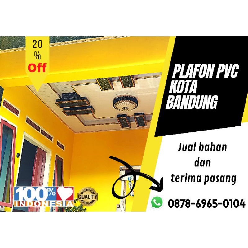 PLAFON PVC murah Bandung