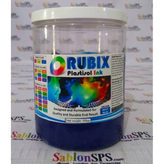 TINTA SABLON DISTRO PLASTISOL BLUE NAVY 500gr