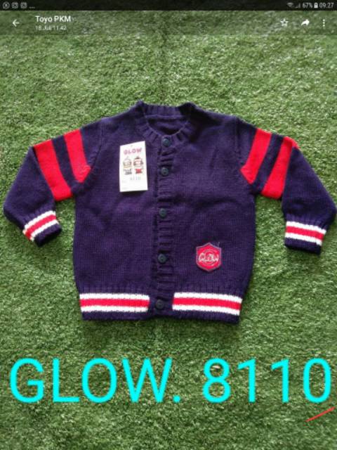 Mantel Rajut Bayi Glow