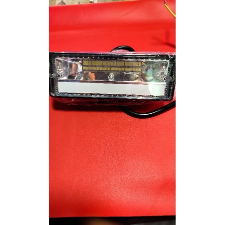 lampu tembak spot/lampu tembak 21 mata+angel merah buat motor/mobil bisa 12 volt