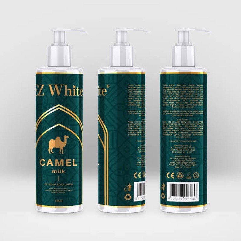 EZ White Body Lotion Camel Milk