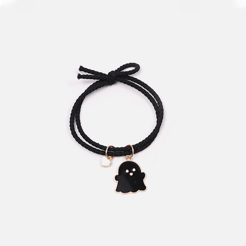 2 Pcs Lucu Hantu Pasangan Gelang Adjustable Pesona Gelang Untuk Kekasih Persahabatan Untuk Pria Wanita - ol