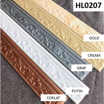 DODORY HL0207 Wallpaper Perbatasan Dinding Wall Border Stiker  Garis Pinggiran Perbatasan