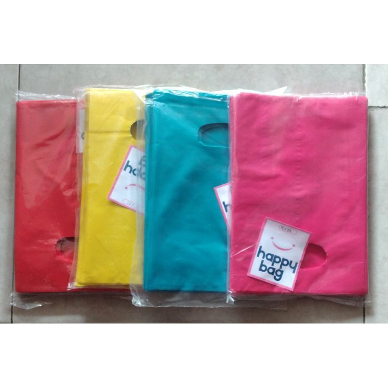 Kresek Polos ( Plong ) TEBAL Uk 25x35 cm