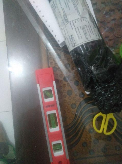 Waterpass Mini Torpedo 9 Inch - Alat Ukur Tukang 22.5cm Magnet - Water Pass