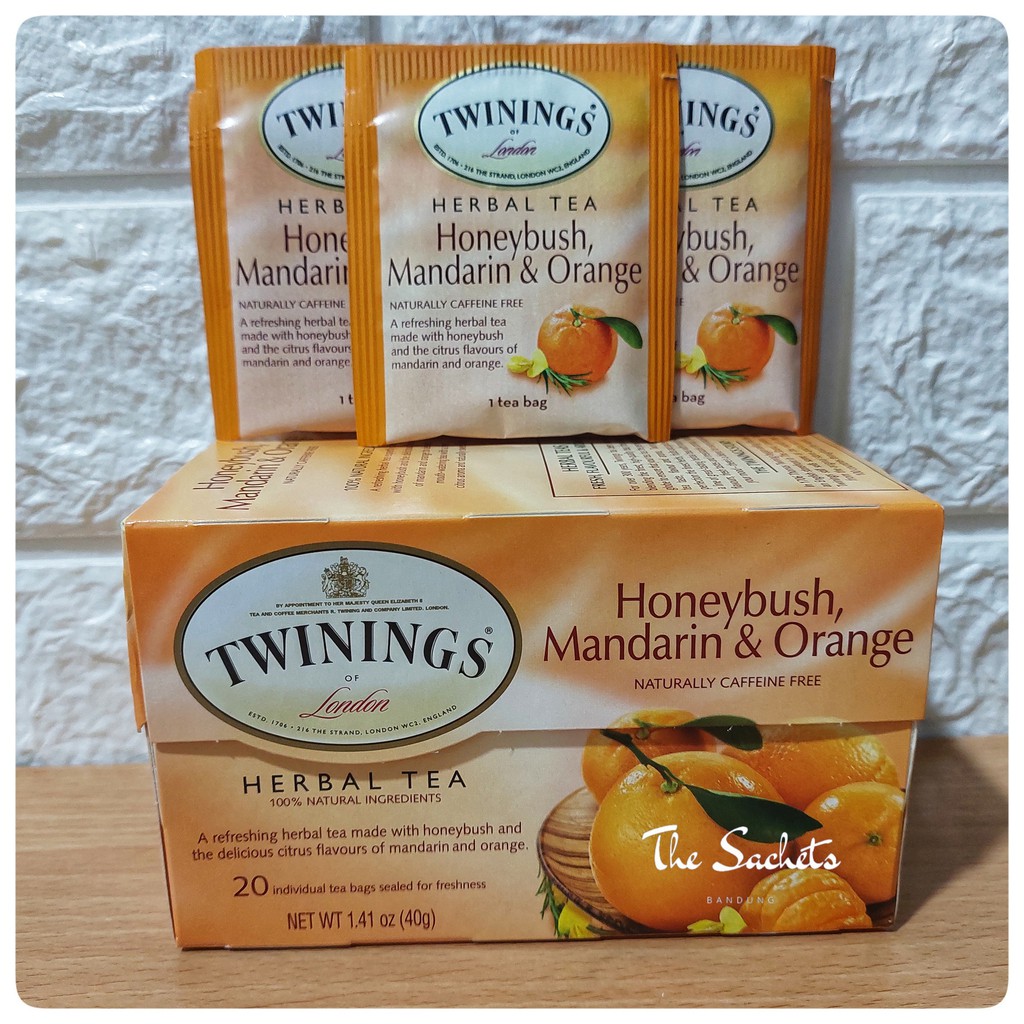 

Twinings Herbal Tea Honeybrush, Mandarin & Orange Sachet
