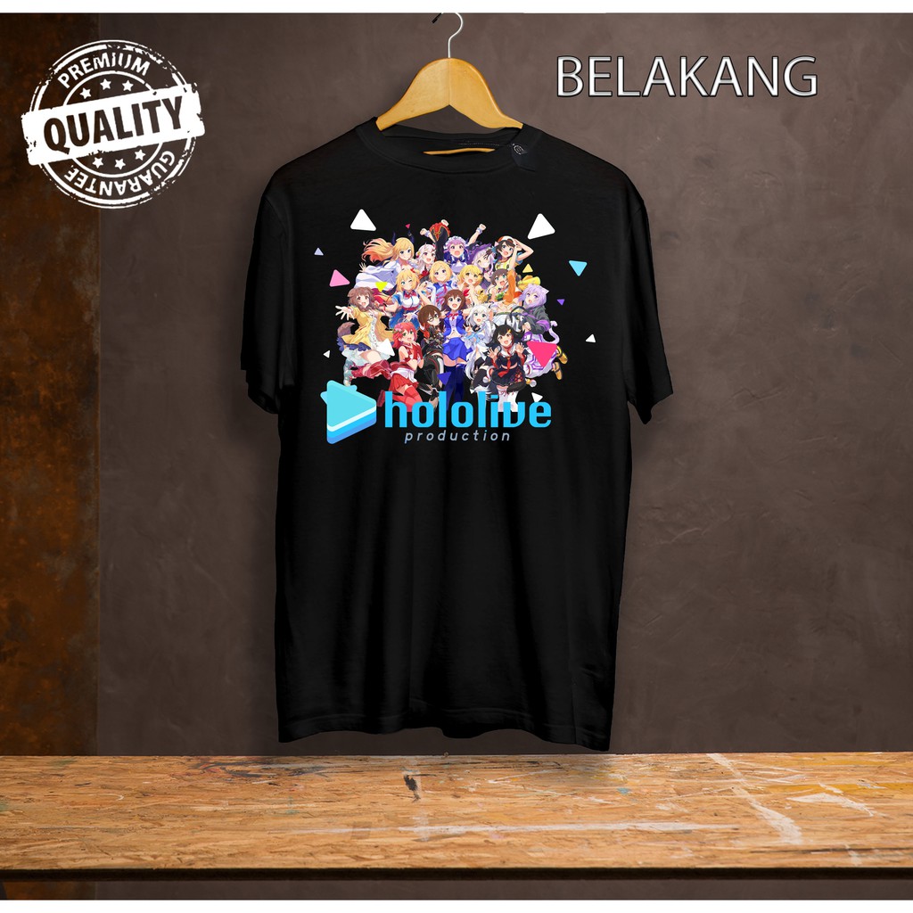 Hololive Production Baju Kaos Tshirt Anime Hololive Vtuber