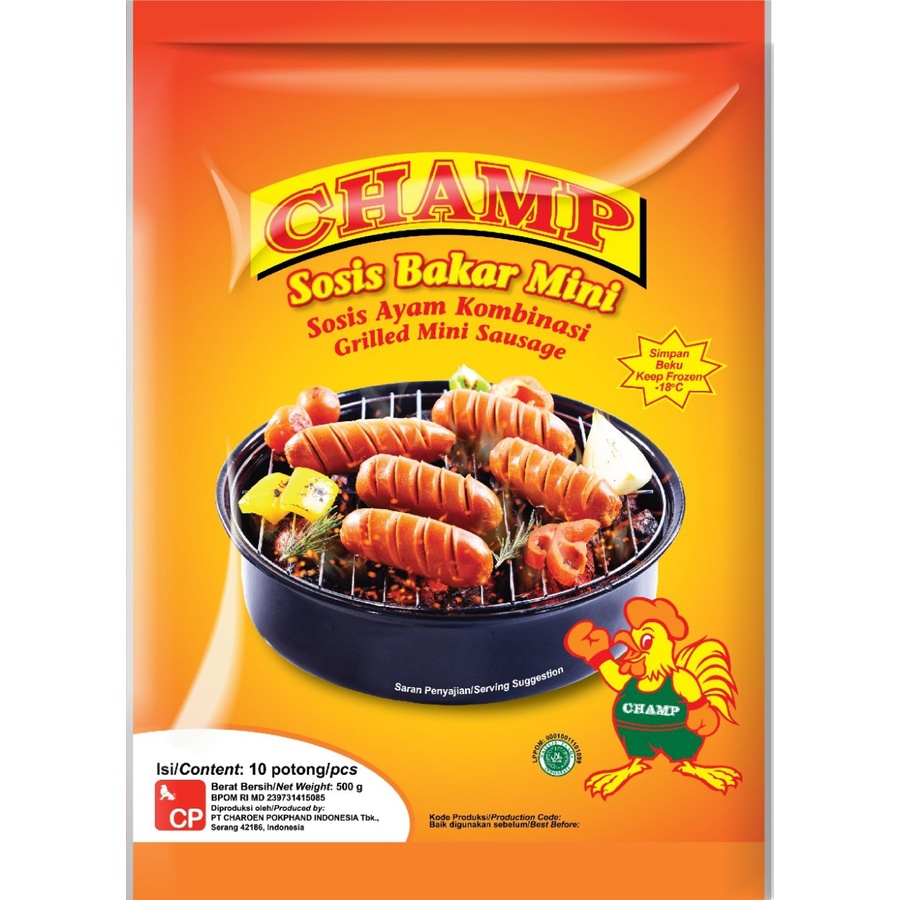 Champ sosis bakar ayam mini 500 gr