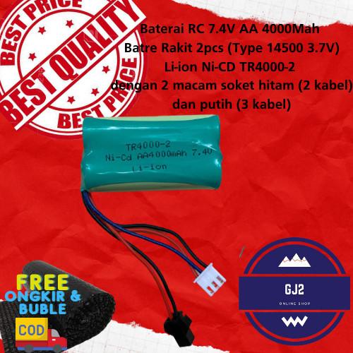 Mobil Remot Baterai Rc Mobil Remot 7.4V 4000Mah Li-Ion Mn / Mn Battery D90 D99