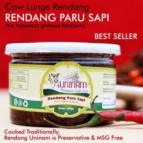 

Rendang Paru (200 gr)