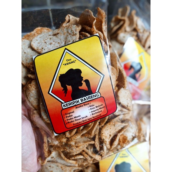 

Basreng Ceu Awang (Pedas Daun Jeruk)