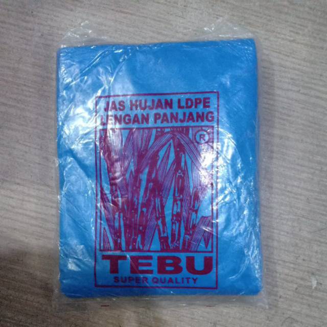 Jas Hujan Plastik Ponco Tebu