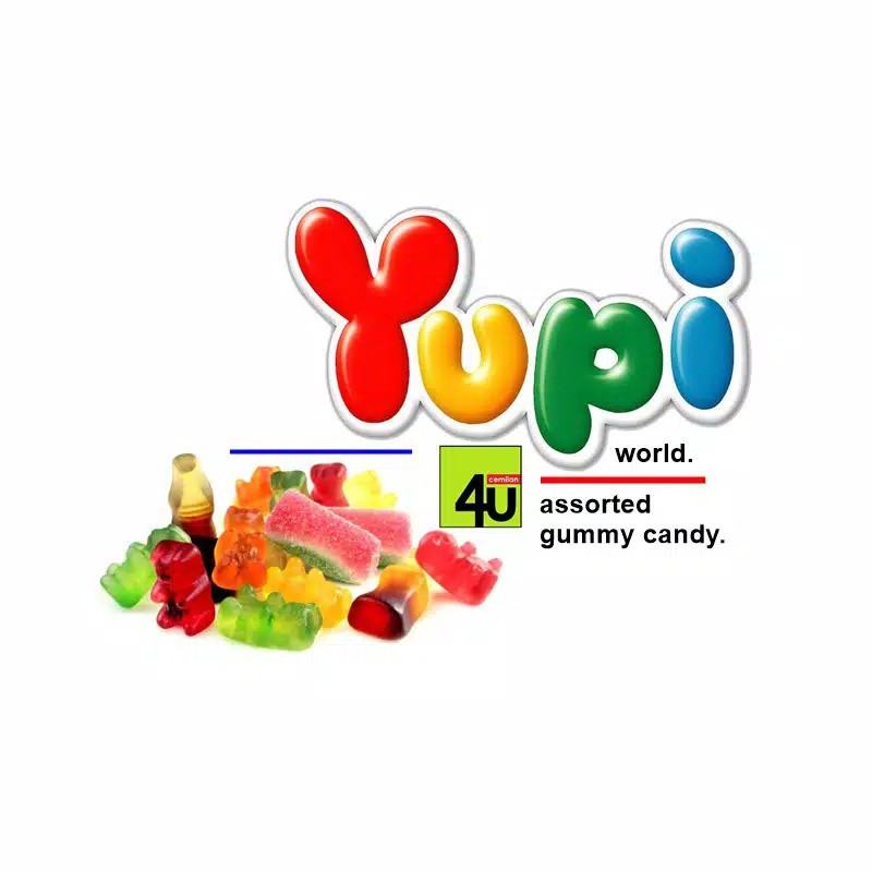 

Yupi Jelly Gummy Candy - Kemasan Kotak Berbagai Varian