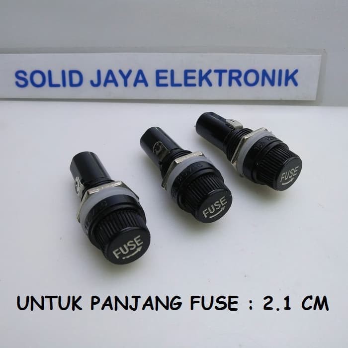 Fuse Holder Kaca Pendek Rumah Fuse Rumah Sekering Sekring Kaca Tempat Fuse Skring Kaca Elektronik