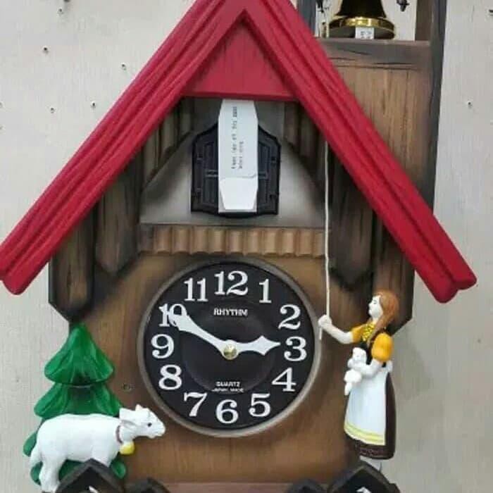 jam dinding cuckoo rhythm 4MJ417