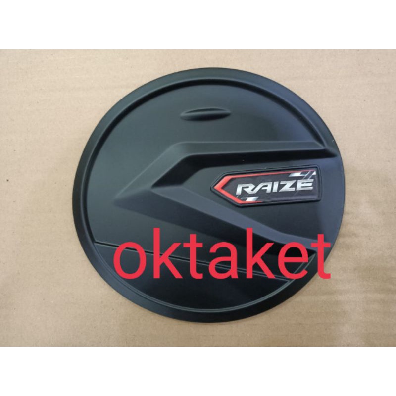 tank cover Toyota Raize 2021 crosstivo hitam jsl