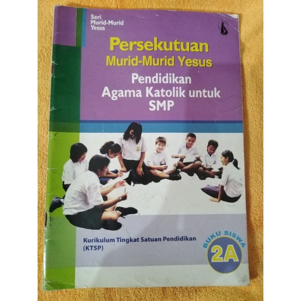 

Preloved (bekas) Pendidikan Agama Katolik utk SMP 2A