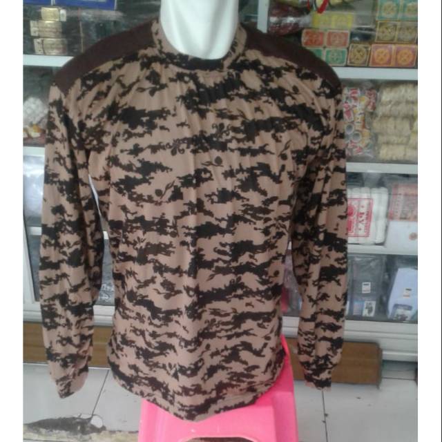 KAOS LENGAN PANJANG LORENG PRAMUKA