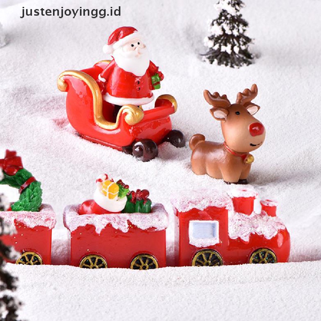 Ornamen Miniatur Snowman Untuk Dekorasi Natal