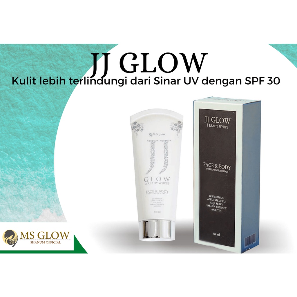 Ms Glow Jj Glow Moisturizing 60 Ml | Hand Body Face Bpom MUI
