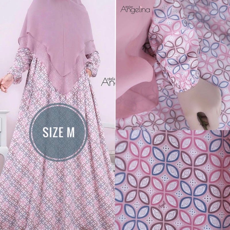 KAWUNG PINK M ATELIER ANGELINA BELLA DRESS