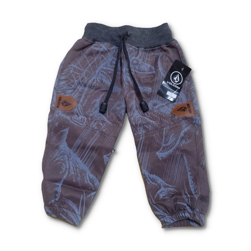 Celana jogger bayi,1th,2th,3th,4th,5th dan 6 tahun//jogger anak motif dino // joger anak