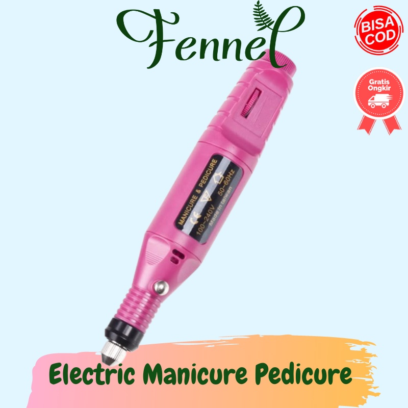 Alat Perawatan Kuku Electric Manicure Pedicure JMD-100