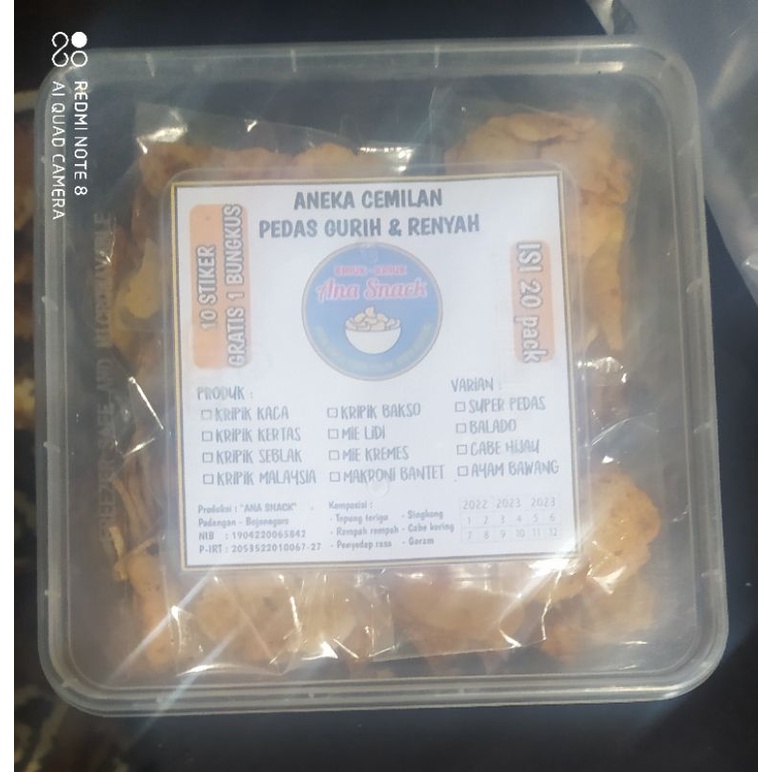 

Kripca/kripikKacaSuperPedas