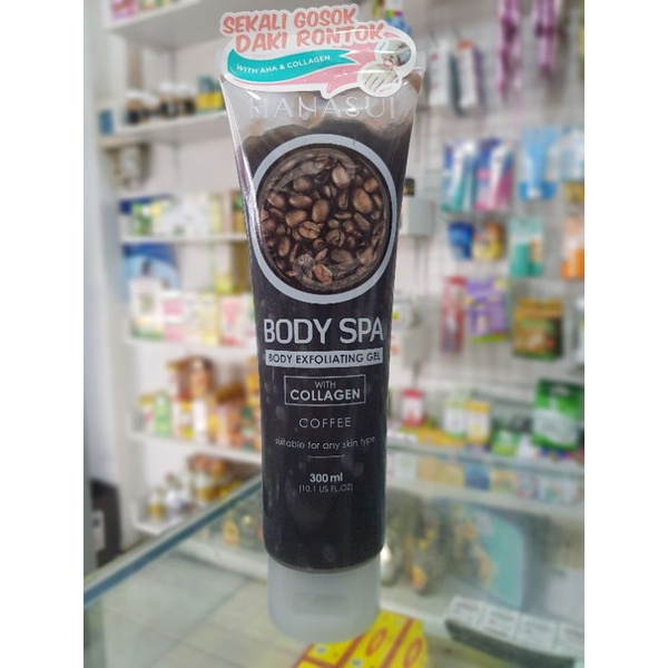 Hanasui Body SPA Coffe 300 ml / Scrub Hanasui