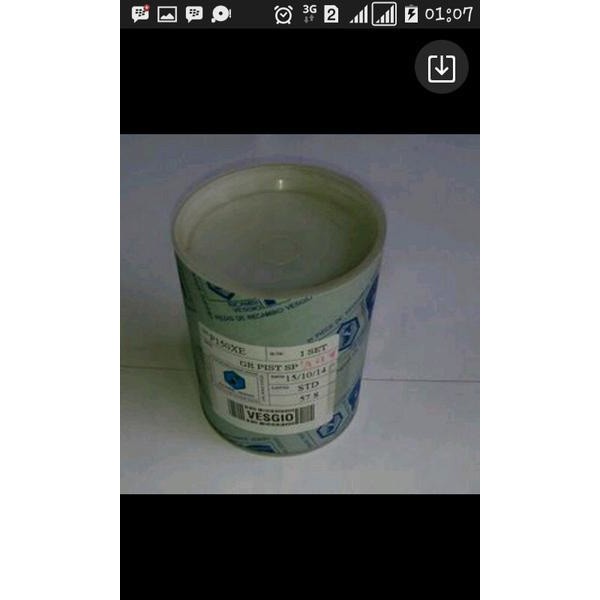 Seher / Piston Vespa Excel Vesgio