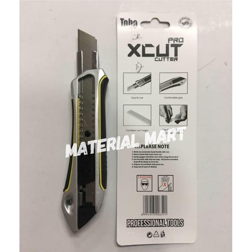 

Murah Premium Pisau Cutter Toho XCut 3x Lebih Kuat & Tajam | PRO Quality Elegan