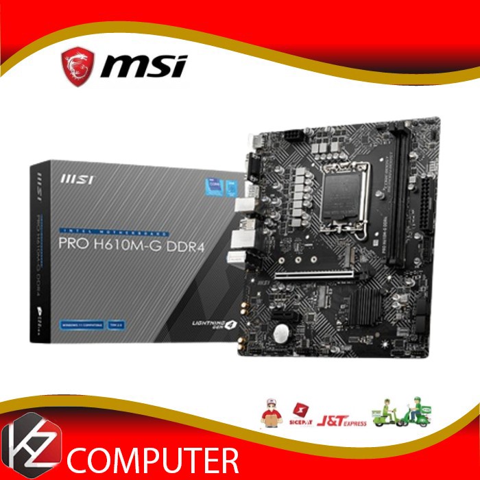 MSI PRO H610M-G DDR4 ( LGA1700 / H610 / DDR4 )