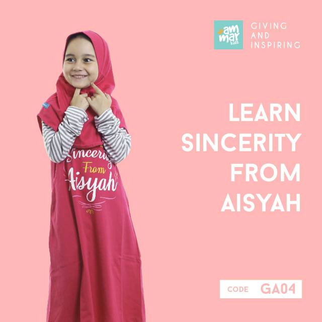 Gamis anak- Ammar kids (kode FI)