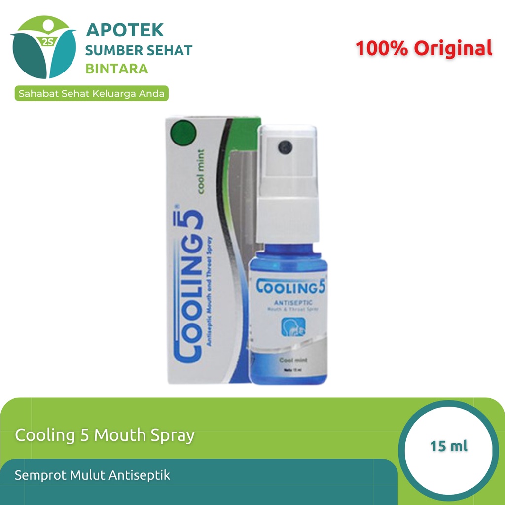 Cooling 5/Colling 5 Plus Semprot Mulut
