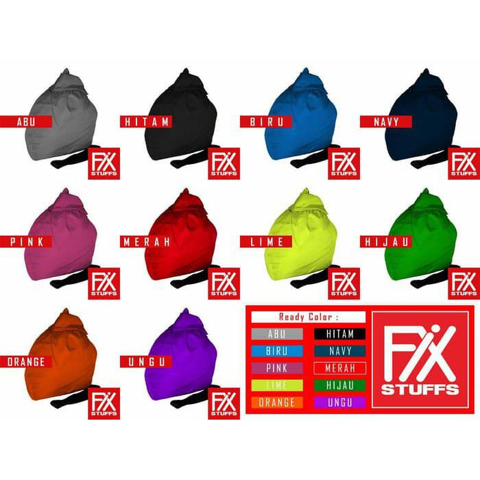 Exsclusive Tas Helm Anti Air Cover Sarung Helm Waterproof Agv Kyt Mds Ink Arai - Hitam